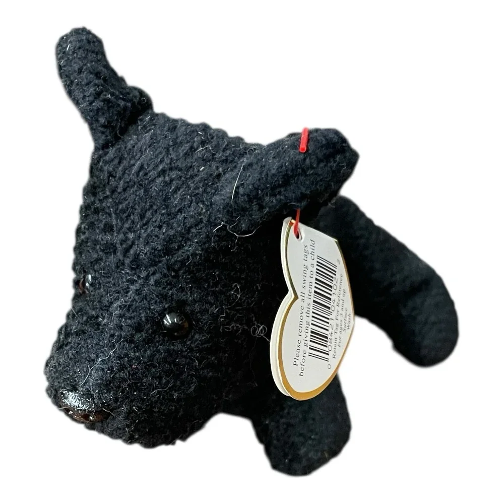Ty Beanie Baby Scottie - MWMT (Dog Terrier 1996)